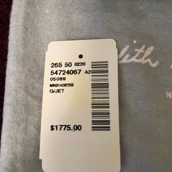 Vintage Judith Leiber Black and Gold Crystal Clutch. - Picture 3 of 16